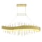 Cwi Lighting Millipede 40 in LED Satin Gold Chandelier 1245P40-602 - alternate 5